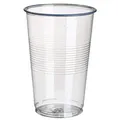 Produktbild: Plastikbecher / Kunststoffbecher 0.3 l transparent 100 Stück ø 7.8 cm Höhe 11...