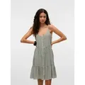 Produktbild: Vero Moda Trägerkleid VMBUMPY SHORT SINGLET DRESS WVN GA NOOS Sommerkleid grün L (40)