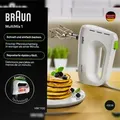 Produktbild: Braun Domestic Home Braun HM1100WH MultiMix1 Handmixer weiß 450 Watt
