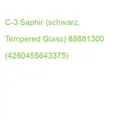 Produktbild: C-3 Saphir (schwarz, Tempered Glass) 88881300 (4260455643375)