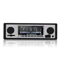Produktbild: Classic Car Stereo Bluetooth Car Radio 2 Knob Single Din 60WX4 FM Freisprecheinrichtung Autoradio Oldtimer MP3 AUX USB U-Disk Audio mit Fernbedienung