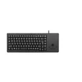 Produktbild: CHERRY G84-5400 XS, Kompakte Tastatur mit Trackball, Deutsches Layout (QWERTZ), Kabelgebunden (USB-A Anschluss), Mechanische ML Switches, Schwarz