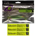 Produktbild: Daiwa PROREX Duckfin UV Set 9.0cm SHAD Set - Gummifisch Angelset