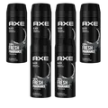 Produktbild: AXE Black Deo 6x 150ml Deospray Deodorant Bodyspray ohne Aluminium Herren Men