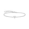 Produktbild: THOMAS SABO Armband Zirkonia-Herz A2157-051-14 Silber