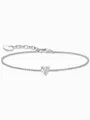 Produktbild: Thomas Sabo A2157-051-14-L19V Silbernes Armband m. weißem Zirkonia Herz