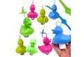 Produktbild: AMLI Spielzeug-Gartenset Entenangeln 8x Bunte Enten inkl. 2 Angeln, Plastikente Öse Angelspiel Kinder