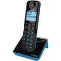 Produktbild: Alcatel S280 SOLO BLUE DECT-Telefon Rufnummernanzeige Schwarz, Blau (ATL1425383)