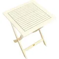 Produktbild: Sedex Klapptisch, Weiß, Holz, 4-Sitzer, Quadratisch, 60x73x60 cm, Gartenmöbel, Gartentische, Gartentische