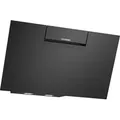 Produktbild: Siemens LC87JFN60, iQ300, Umluft-Wandhaube, 80 cm, Klarglas schwarz bedruckt, Schwarz - Schwarz