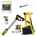 Produktbild: Wagner Farbsprühsystem Universal Sprayer W 950 FLEXiO + Aufsatz Extra Brilliant + Reinigungsset + Wandfarbe im exklusiven Bundle
