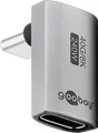Produktbild: Goobay USB-C -Adapter vertikal 90° kurz USB4 - -Stecker> (74442)