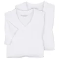 Produktbild: Redfield 2er-Pack T-Shirts Übergröße weiß V-Neck