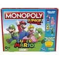 Produktbild: Hasbro Brettspiel Monopoly Junior Super Mario Edition für Kinder ab 5 Jahren Spielen Sie in The Mushroom Kingdom wie Mario, Peach, Yoshi oder Luigi, Multi (deutsche Version)