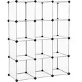 Produktbild: Boxxx Regalkombination, Schwarz, Weiß, Metall, Kunststoff, 93x123x31 cm, Beimöbel erhältlich, erweiterbar, in verschiedenen Größen Typenauswahl, Kleinmöbel