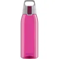 Produktbild: Sigg - Tritan Trinkflasche - Total Color ONE Berry - Für Kohlensäurehaltige Getränke Geeignet - Spülmaschinenfest - Auslaufsicher - Leicht - BPA-frei - Pink - 1L