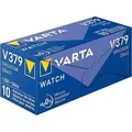 Produktbild: 10x SR521SW SR63 379 Silberoxid Batterie Varta 1,55 V