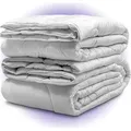 Produktbild: New Way 4-Jahreszeiten Bettdecke 240x220 cm | Funktional Allergiker Schlafdecke - Weiß