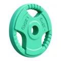 Produktbild: GORILLA SPORTS® Hantelscheiben - 1,25kg, 2,5kg, 5kg, 10kg, 15kg, 20kg, 25kg, 30kg Gewichte, Einzeln/Set, 30mm, aus Gusseisen mit Gummi Gripper, Farbwahl - Gewichtsscheiben