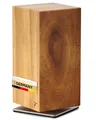 Produktbild: Messerblock Drehbar 360 Grad Magnetisch Ohne Messer Akazienholz – Magnet-Mess...