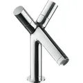 Produktbild: hansgrohe Axor Starck Waschtischarmatur 10030000 Zweigriff Armatur, chrom, mit Ablaufgarnitur