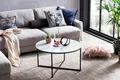 Produktbild: SalesFever Couchtisch Caorle Coffeetable im eleganten Stil, Elegantes Design mit Marmoroptik-Tischplatte
