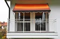 Produktbild: ANGERER Klemmmarkise Exklusiv orange-braun, 350 cm