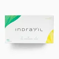 Produktbild: INDRAVIL Die Original 2024 DUO-Formel Unterstützung des Körpers mit Spirulina-Pulver, Inulin-Pulver, Garcinia Cambogia, L-Carnitin, L-Arginin & Zink, 60 Kapseln (1 Packung)