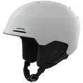 Produktbild: ALPINA BRIX – individuell Verstellbarer Skihelm für Erwachsene, mit herausnehmbaren Innenfutter, besonders stoßabsorbierend - White matt - S (51-55 cm)