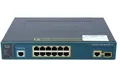 Produktbild: CISCO - WS-C3560-12PC-S - Catalyst 3560 Compact 12 10/100 PoE + 1 T/SFP; IP Base