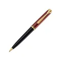 Produktbild: Pelikan Kugelschreiber Souverän 600, Schwarz-Rot, hochwertiger Drehkugelschreiber im Geschenk-Etui, 928713