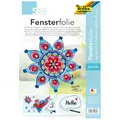 Produktbild: folia 450230/5 - Fensterfolie farblos, selbsthaftend, ca. 23 x 33 cm, 5 Bogen - ideal als Vorlagebogen für Fensterbilder, Window Color