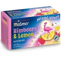 Produktbild: Meßmer Tee Himbeere und Lemon, Miami Vibes, 20 Teebeutel, 50g
