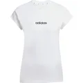 Produktbild: Adidas Damen Essentials LINEAR Cotton T-Shirt, White/Black, M (M) (JC8239)