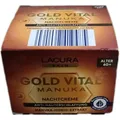 Produktbild: Lacura Gold Vital mit Manuka Honig, Nachtcreme, Anti-Hauterschlaffung, 50ml, Neu