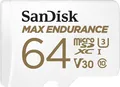 Produktbild: SanDisk Max Endurance - Flash-Speicherkarte (microSDXC-an-SD-Adapter inbegriffen)