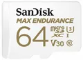 Produktbild: SanDisk Max Endurance miniSDHC-Karte Retail 64GB