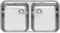 Produktbild: REGINOX Spüle L18 (L) 35D40 KGOKG Edelstahl poliert / Doppelbecken