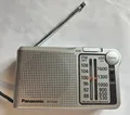 Produktbild: Panasonic RF-P150D FM/AM Mini Radio – Tragbares 2-Band Radio Silber Taschenradio