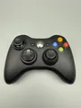 Produktbild: Top Original Xbox 360 Controller - Wireless schwarz inkl. Batterieabdeckung