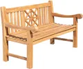 Produktbild: CLP Gartenbank Florida (1er), Holzbank für den Garten, aus Teak-Holz