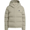 Produktbild: adidas Helionic Kapuzenjacke Damen in silver pebble, Größe S HW 2025