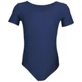 Produktbild: Aquarti Turnanzug Aquarti Mädchen Kurzarm Ballettanzug Einfarbig blau 134