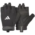 Produktbild: adidas Performance Trainingshandschuhe Essential Training Gloves - Weiß (2-St) mit neuesten Aeroready-Kühltechnologie schwarz XS