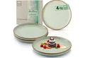Produktbild: SÄNGER Dessertteller Set Rio Minze, (4 St), Handmade, Frühstücksteller, kleine Teller, VALUE COLLECTION
