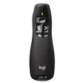 Produktbild: Logitech Wireless Presenter R400, Plug&Play, integrierte Präsentationstasten, roter Laserpointer mit LED-Anzeige 910-001356