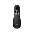 Produktbild: Logitech R400 Presenter Kabellos 2,4 GHz USB-Empfänger 15m Reichweite PC schwarz