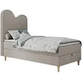 Produktbild: MKS Boxbett, Beige, Textil, 1-Sitzer, Rechteckig, 90x180 cm, Kinder- & Jugendzimmer, Jugendmöbel, Jugendbetten