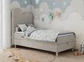 Produktbild: MKS MÖBEL Kinderbett FLOW (Set, Packung, H3-Matratze, Topper, Bettkasten, Jugendbett), Boxspringbett für Kinder, mit hohem Kopfteil, Einzelbett mit Matratze