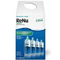 Produktbild: Bausch + Lomb ReNu MultiPlus Kombilösung mit Proteinentferner - Kontaktlinsenreiniger, Aufbewahrungslösung, weiche Linsen, Halbjahrespack, 4 x 360 ml